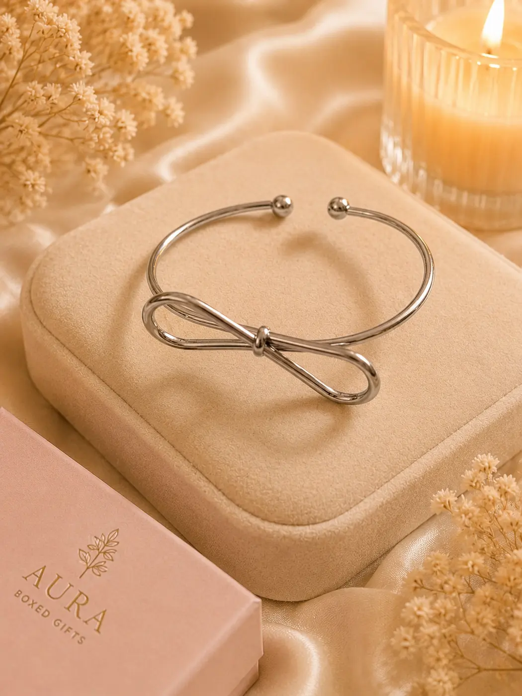 Infinity Bow Cuff bracelet